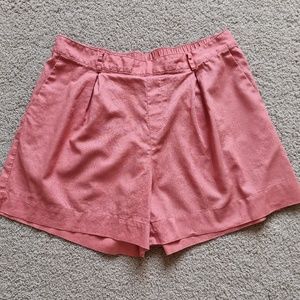 AVA & VIV Sz X women Shorts terracotta Cotton/Linen